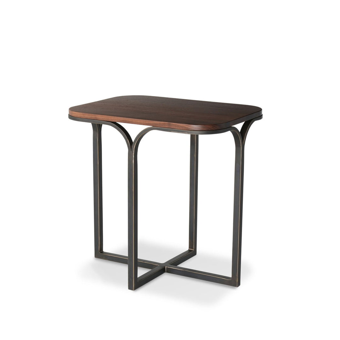 Wave Rectangular End Table