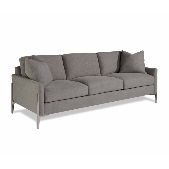 Gemma Sofa W/Nickel Legs