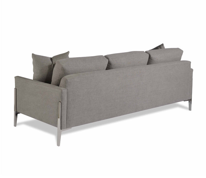 Gemma Sofa W/Nickel Legs