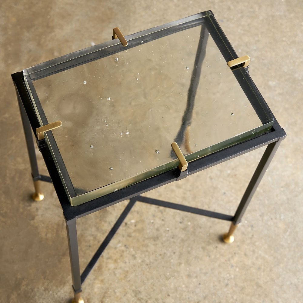 Ice Block Accent Table