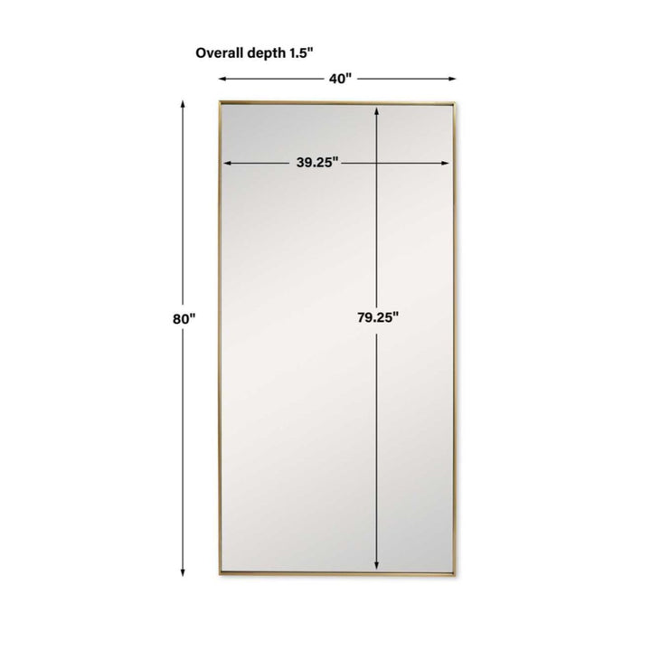 Harland Mirror, Brass