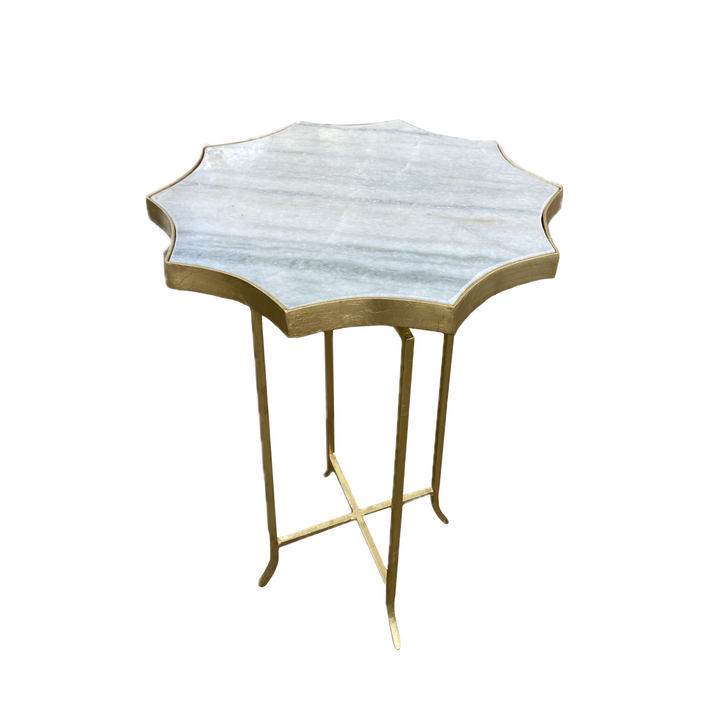 Gold Side Table