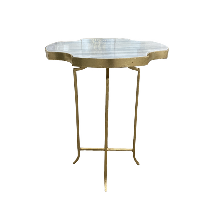 Gold Side Table
