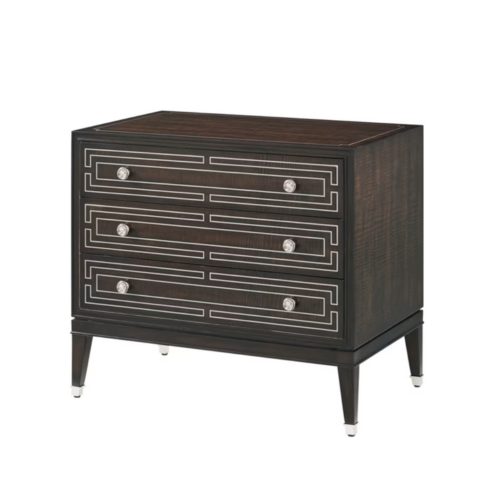 Spencer London 3-Drawer Nightstand