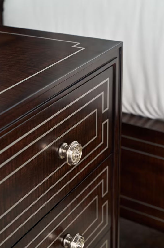 Spencer London 3-Drawer Nightstand