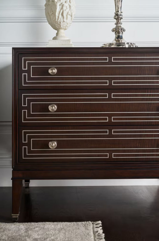 Spencer London 3-Drawer Nightstand