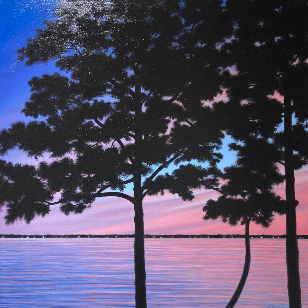 Cedar Creek Sunset Diptych