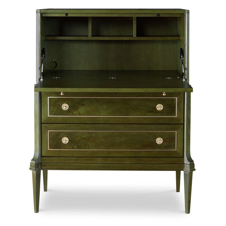 Green With Envy Secretary Desk