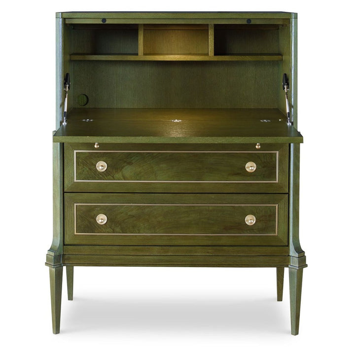 Green With Envy Secretary Desk