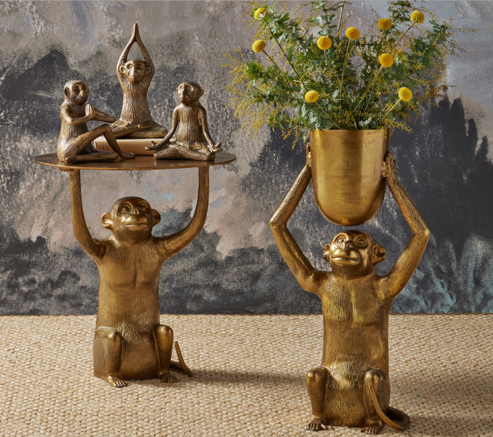 Abu Gold Accent Table