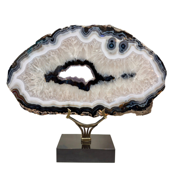 Agate Sculpture on Base