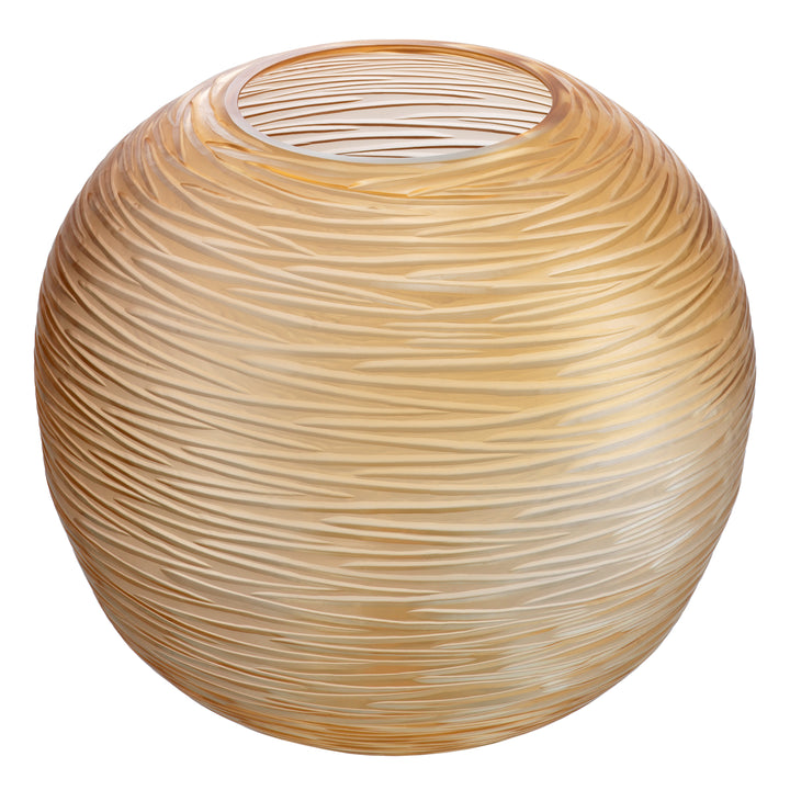 Alessio Peach Glass Vase