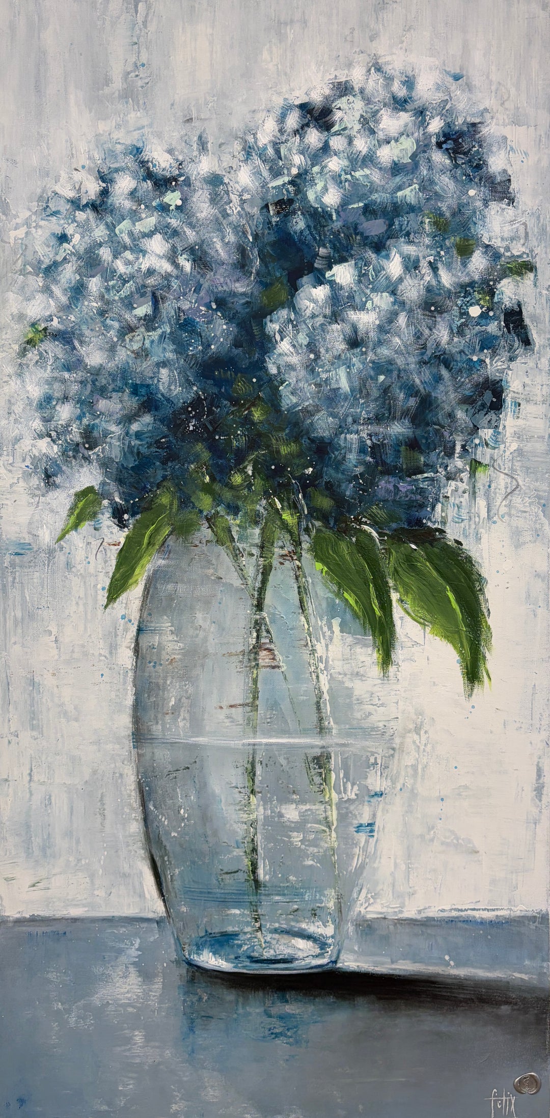 Blue Hydrangea