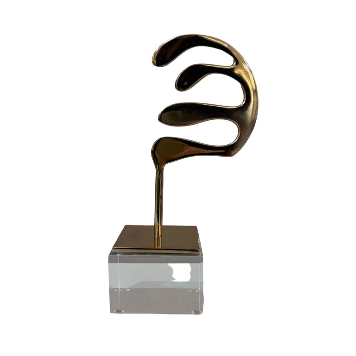 Brass Sea Coral Sculpture IV