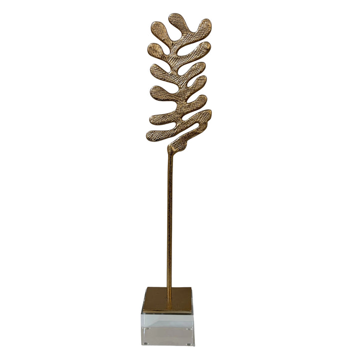 Brass Sea Coral Sculpture I