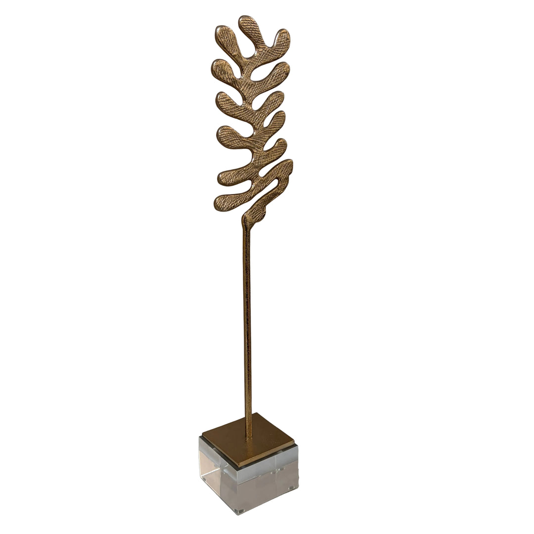 Brass Sea Coral Sculpture I