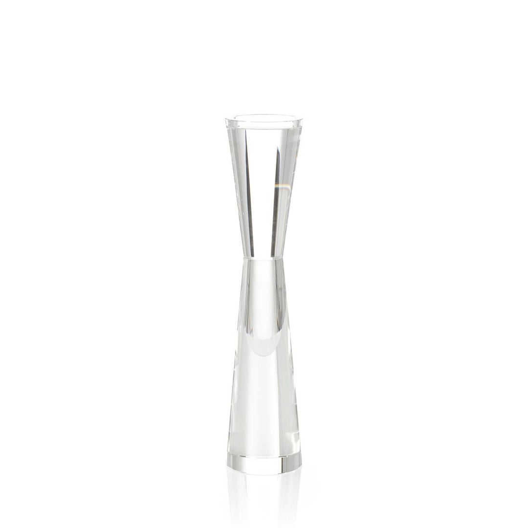 Crystal Hourglass Candleholder III