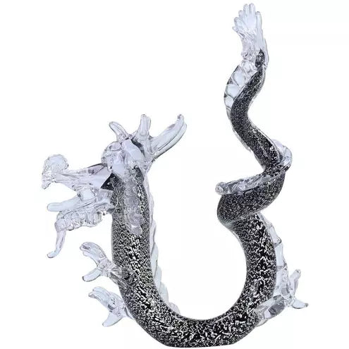 Glass Dragon Sculpture Small