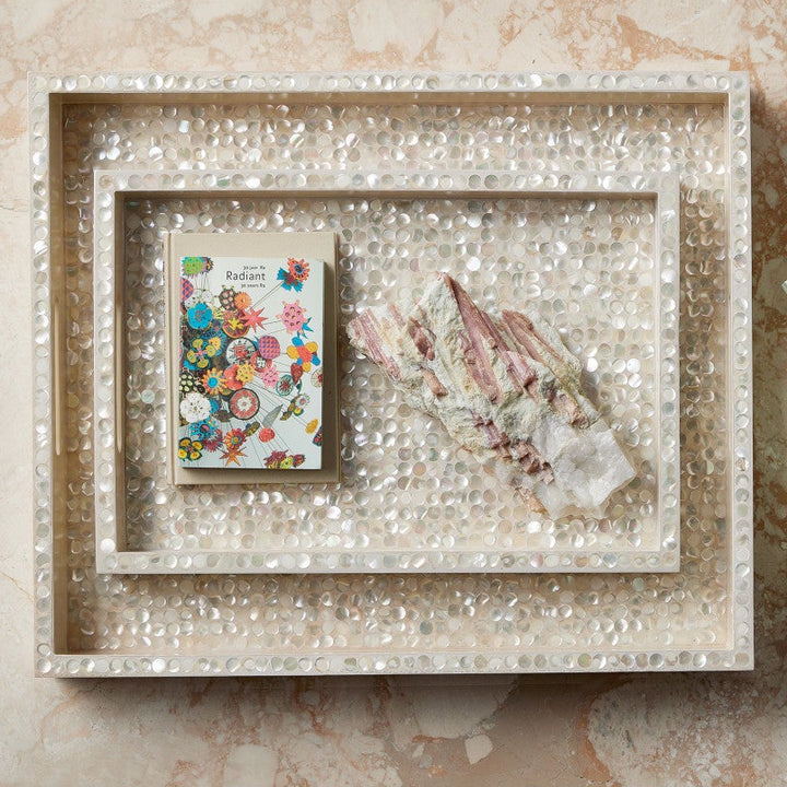 Gerri Dot Tray Set of 2