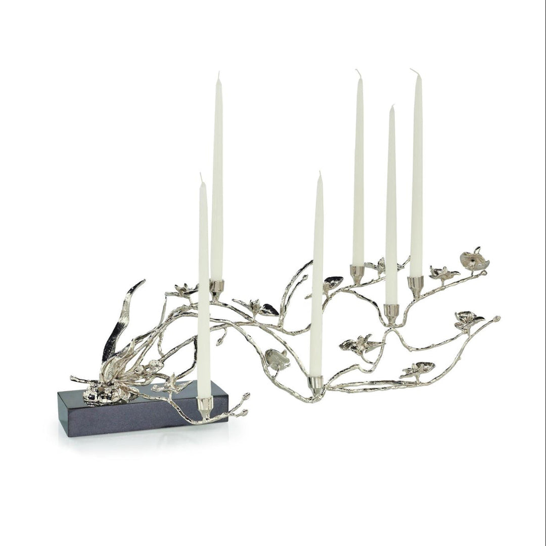 Orchids in Bloom Candleholder