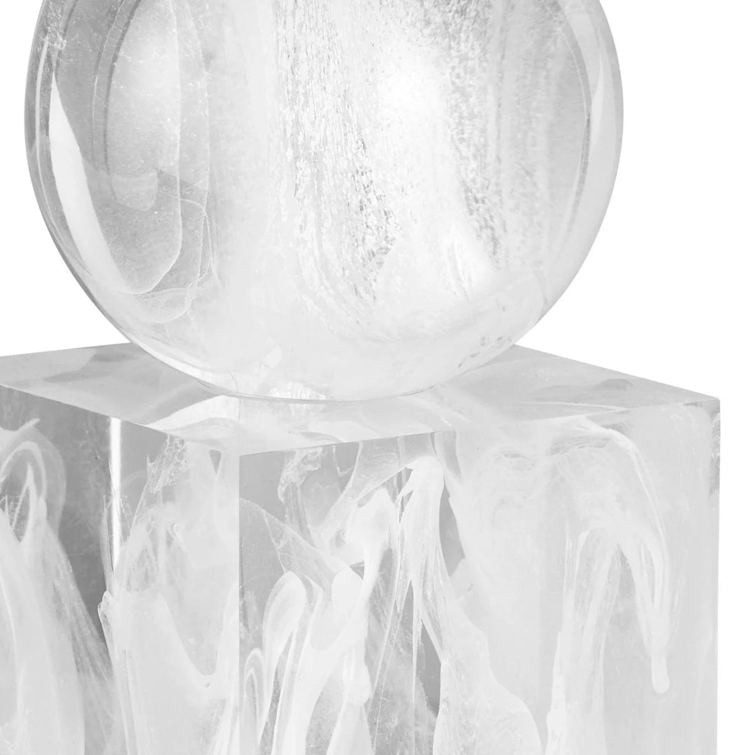 Nova White Objects Set of 2