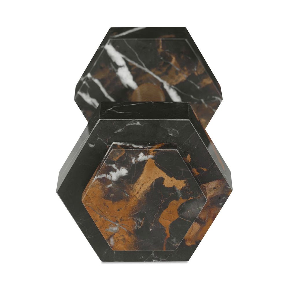 Dumbbell Sculpture Marble