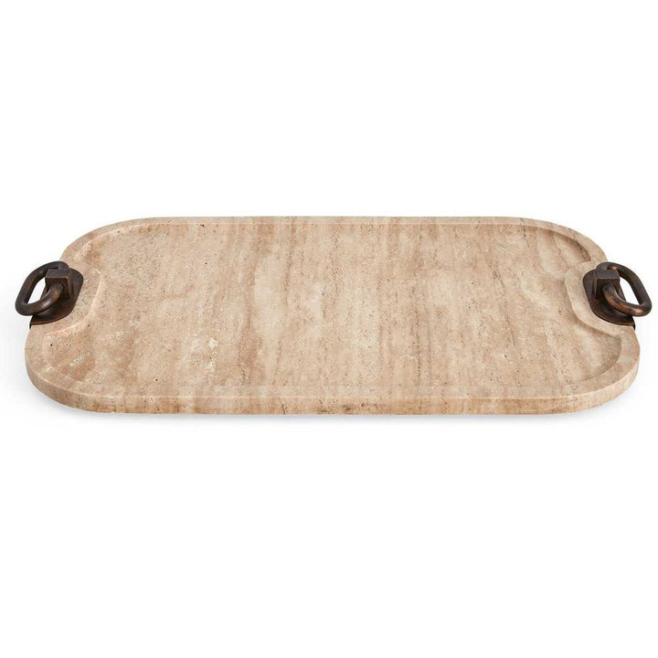 Hippodrome Travertine Tray