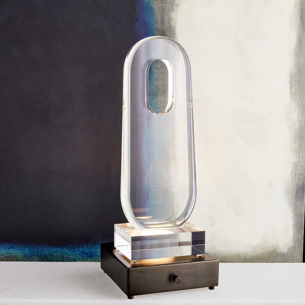 Lighted Plateau Lamp Square