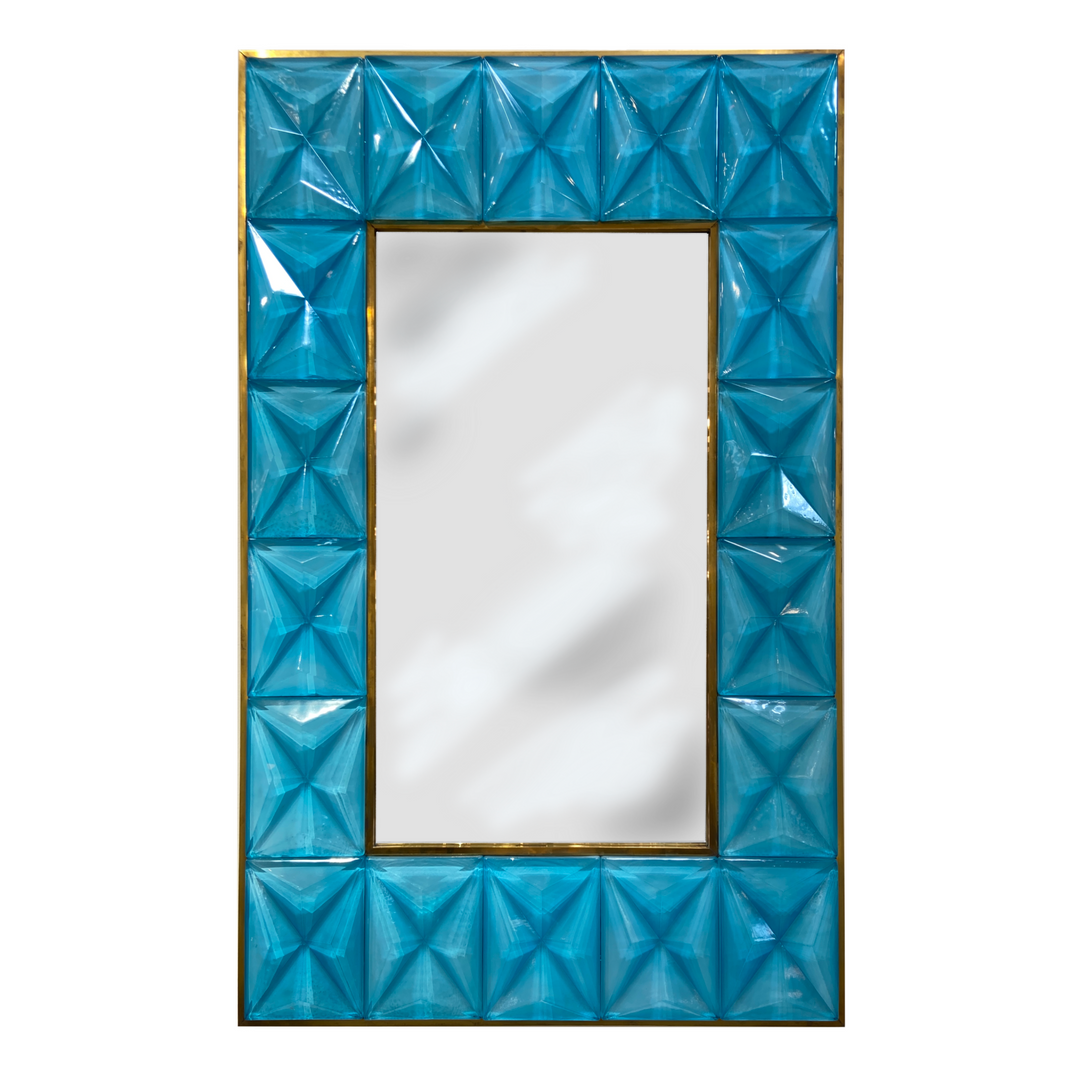 Turquoise Diamant Mirror