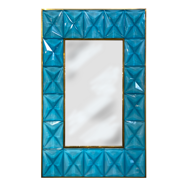 Turquoise Diamant Mirror