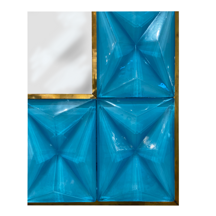Turquoise Diamant Mirror