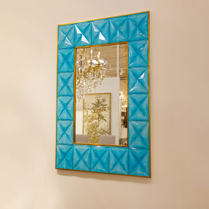 Turquoise Diamant Mirror