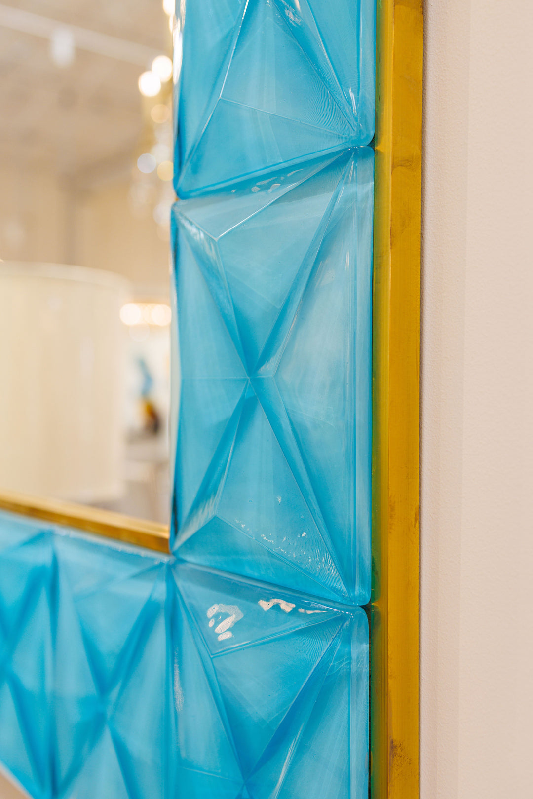 Turquoise Diamant Mirror