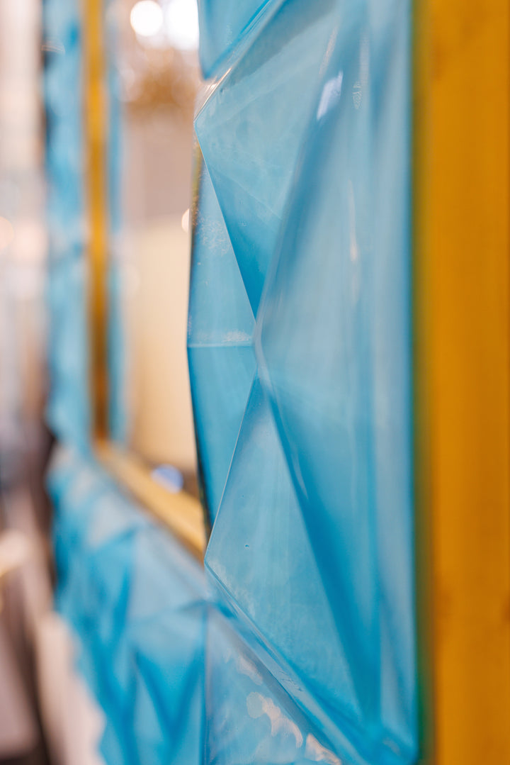 Turquoise Diamant Mirror