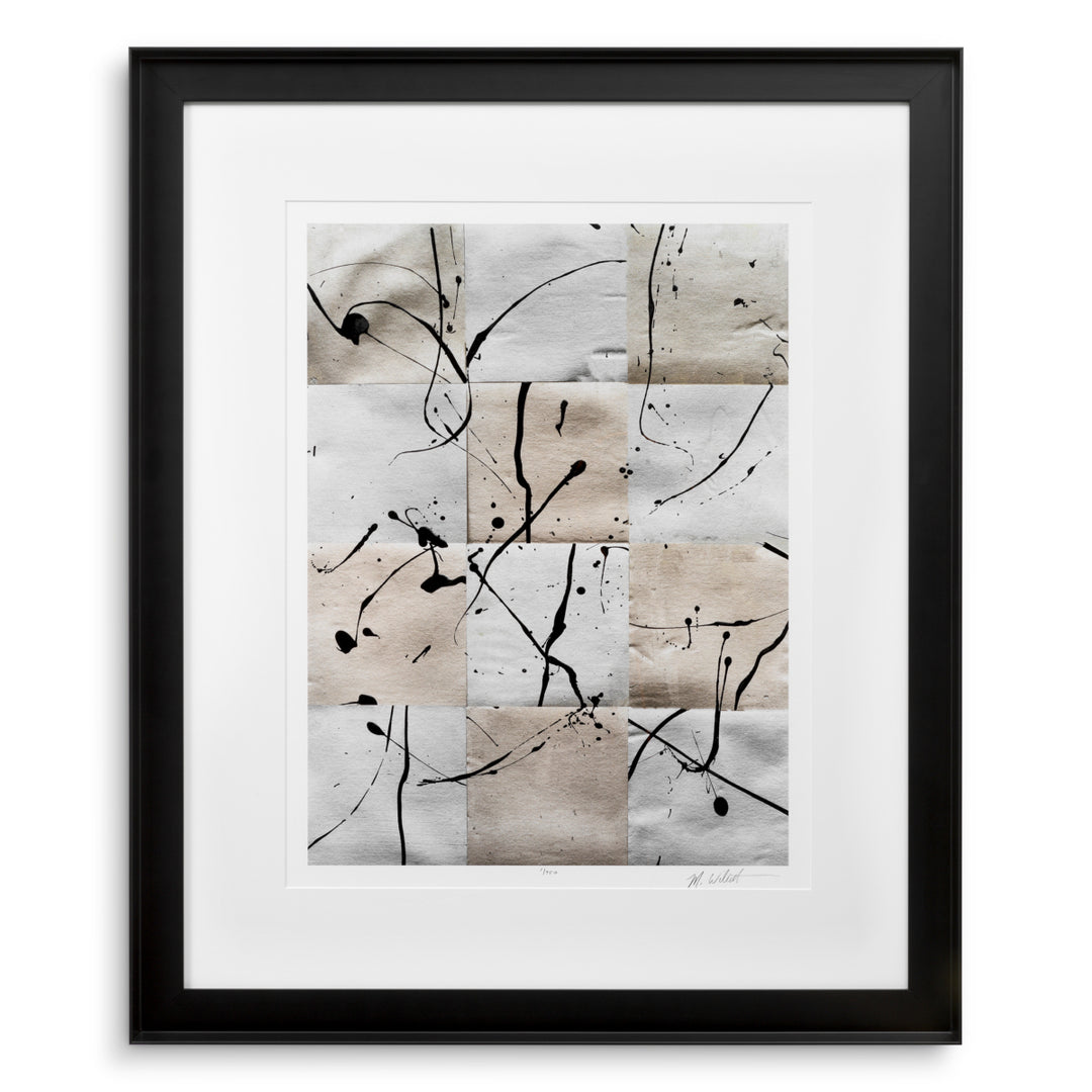 Ink Casting Print Set of 2