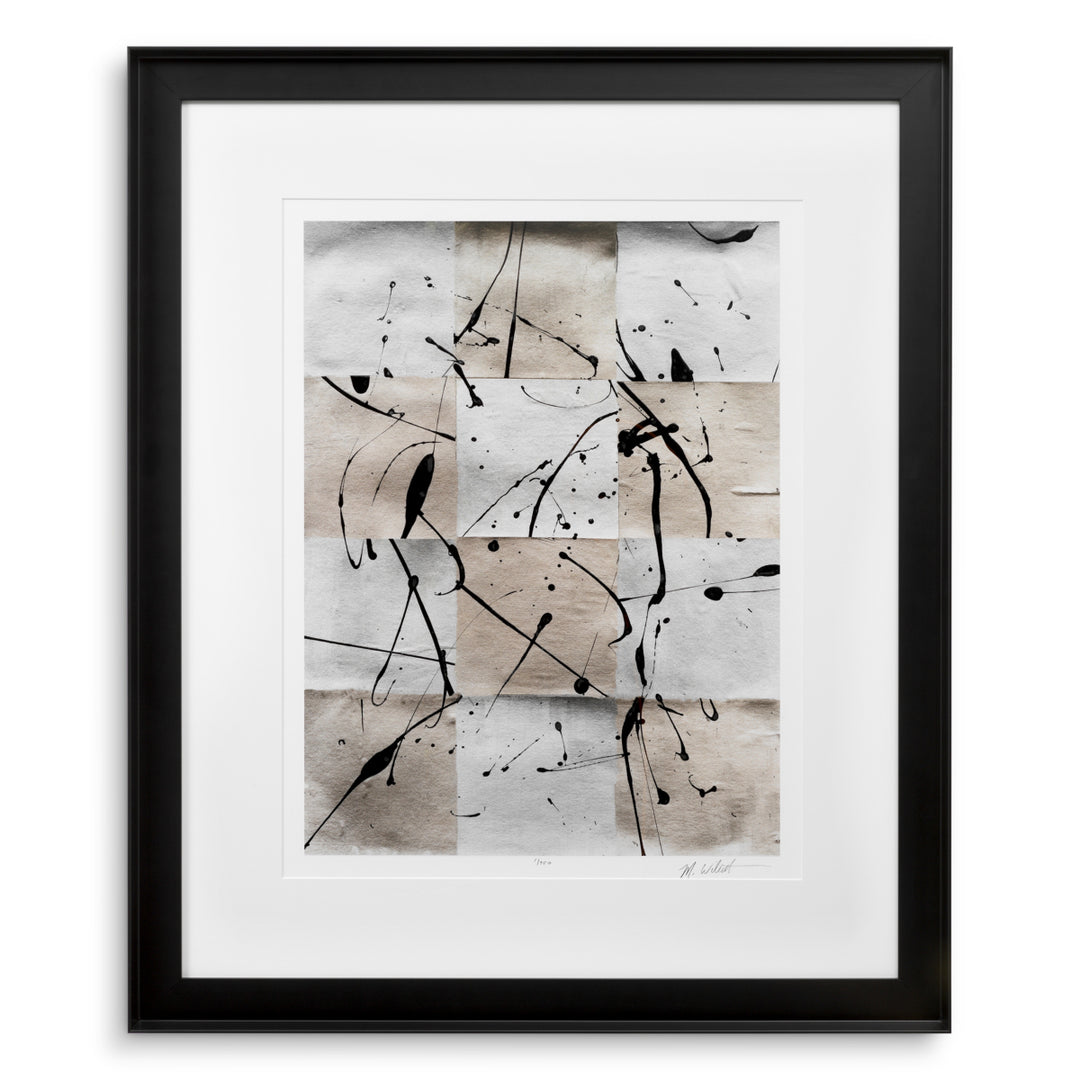 Ink Casting Print Set of 2