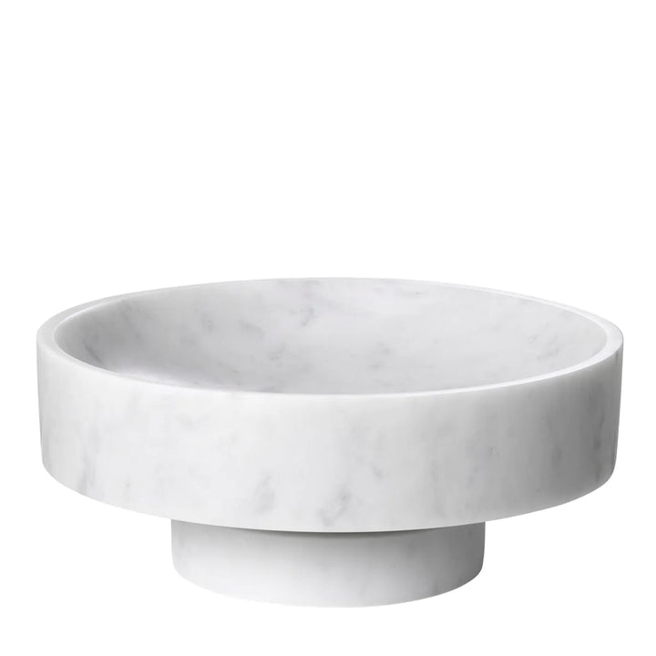 Santiago Bowl White Marble
