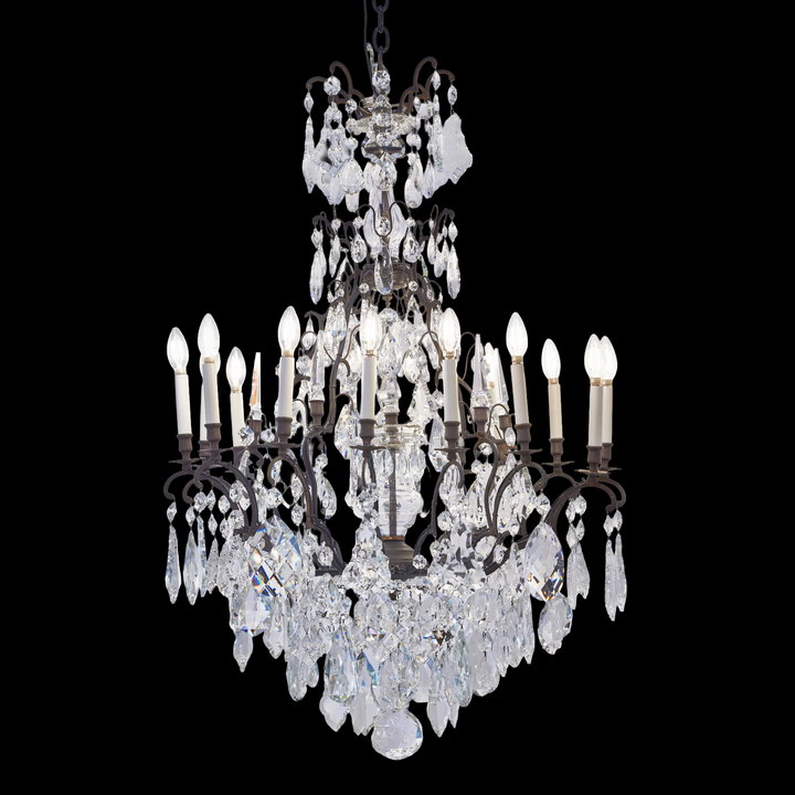 Chandelier Burnish with Mix Crystal