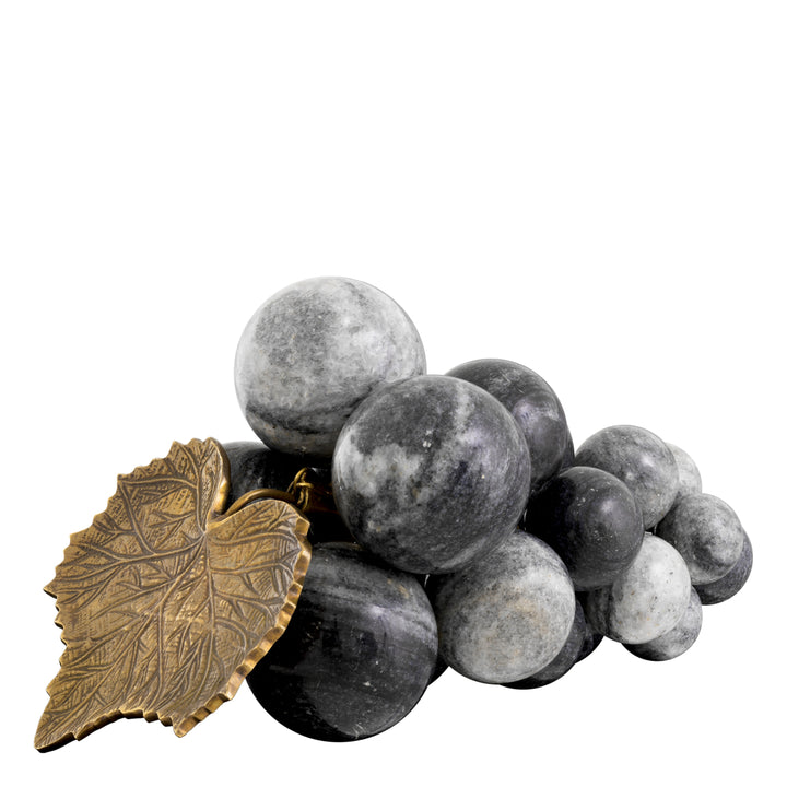 Vintage Grapes Marble Object