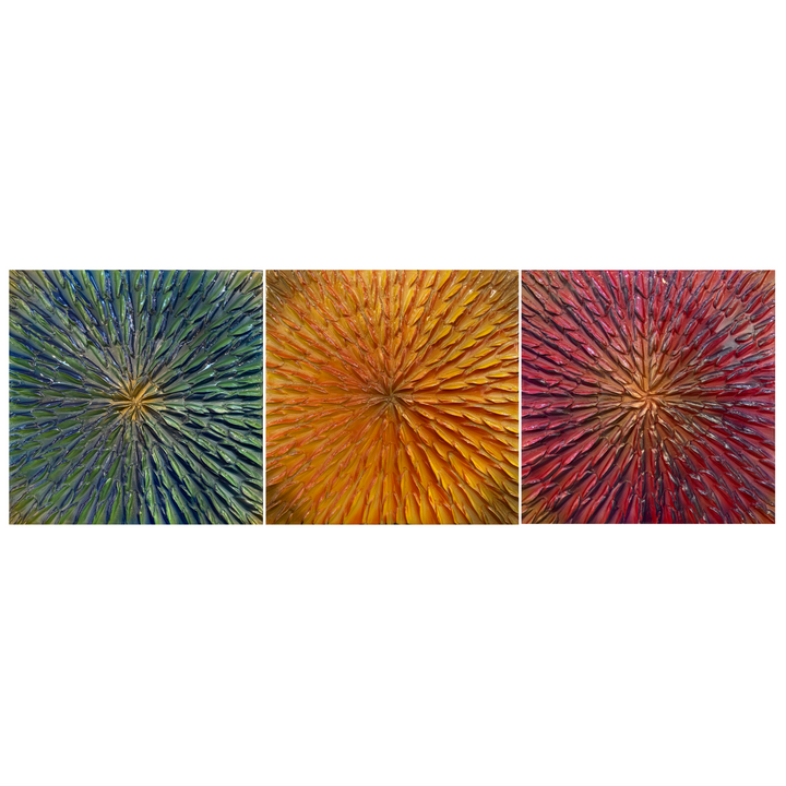 Dahlia Triptych